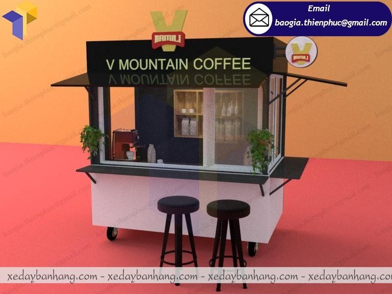 Mô hình kinh doanh tiềm năng với ki ốt bán cà phê vỉa hè